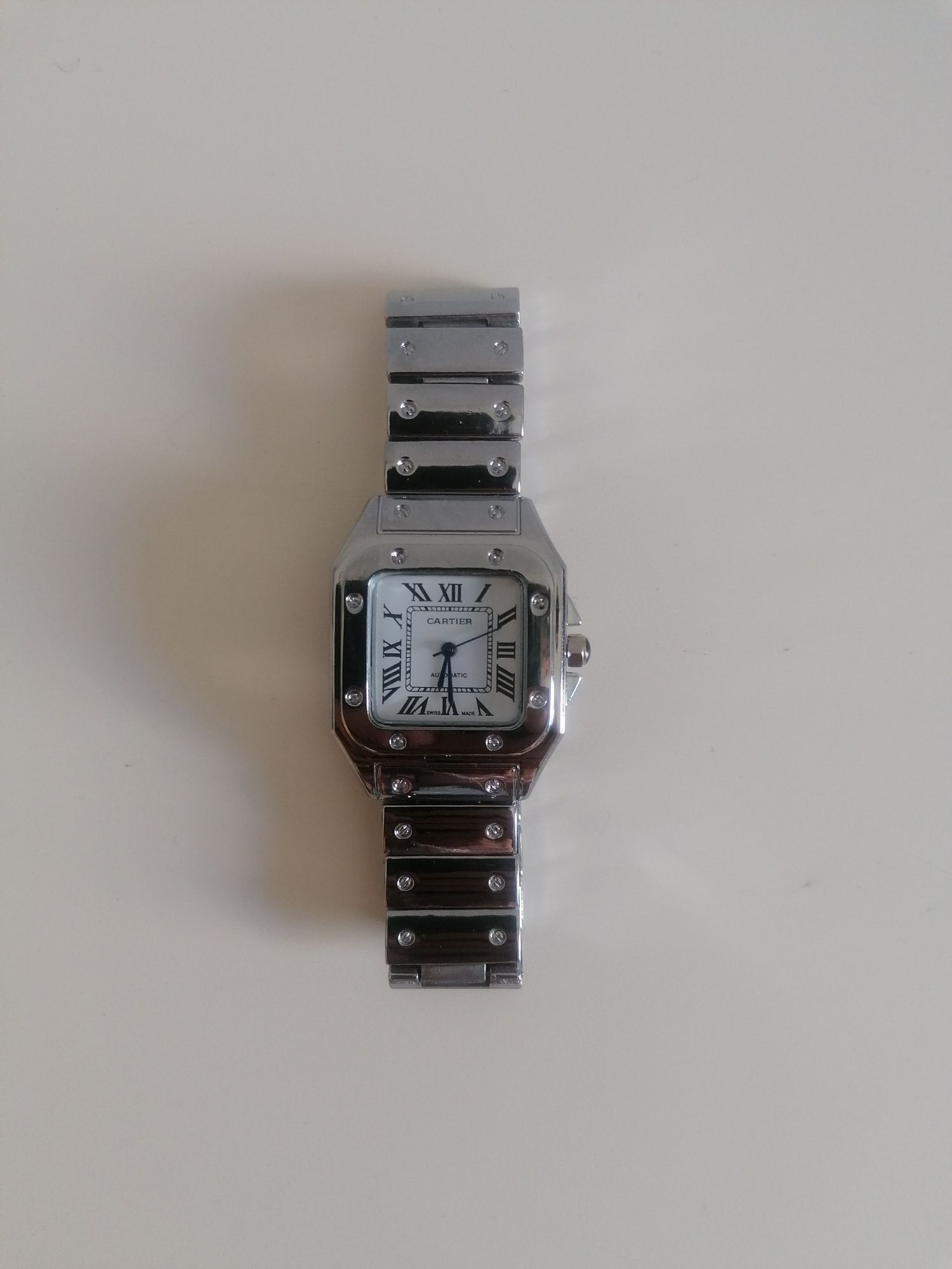 Relógio Cartier Santos - Prata