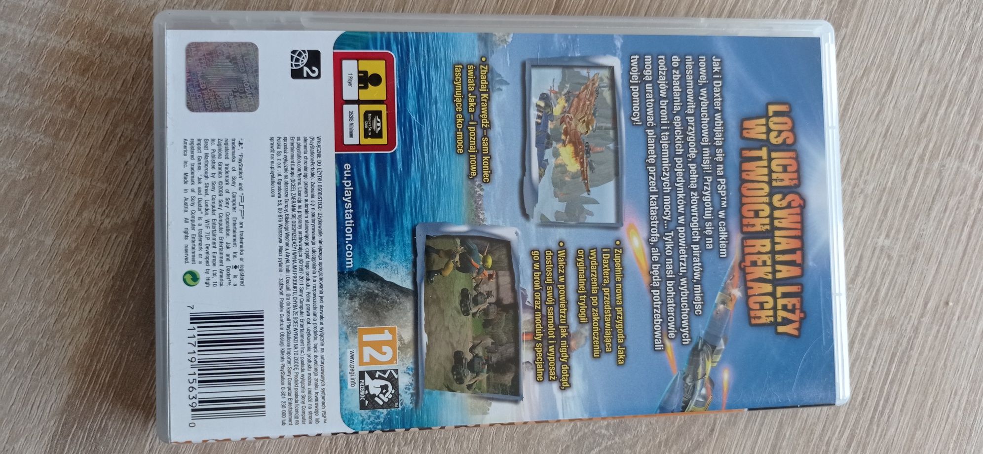 Gra PSP jak and daxter PL zaginiona granica PL