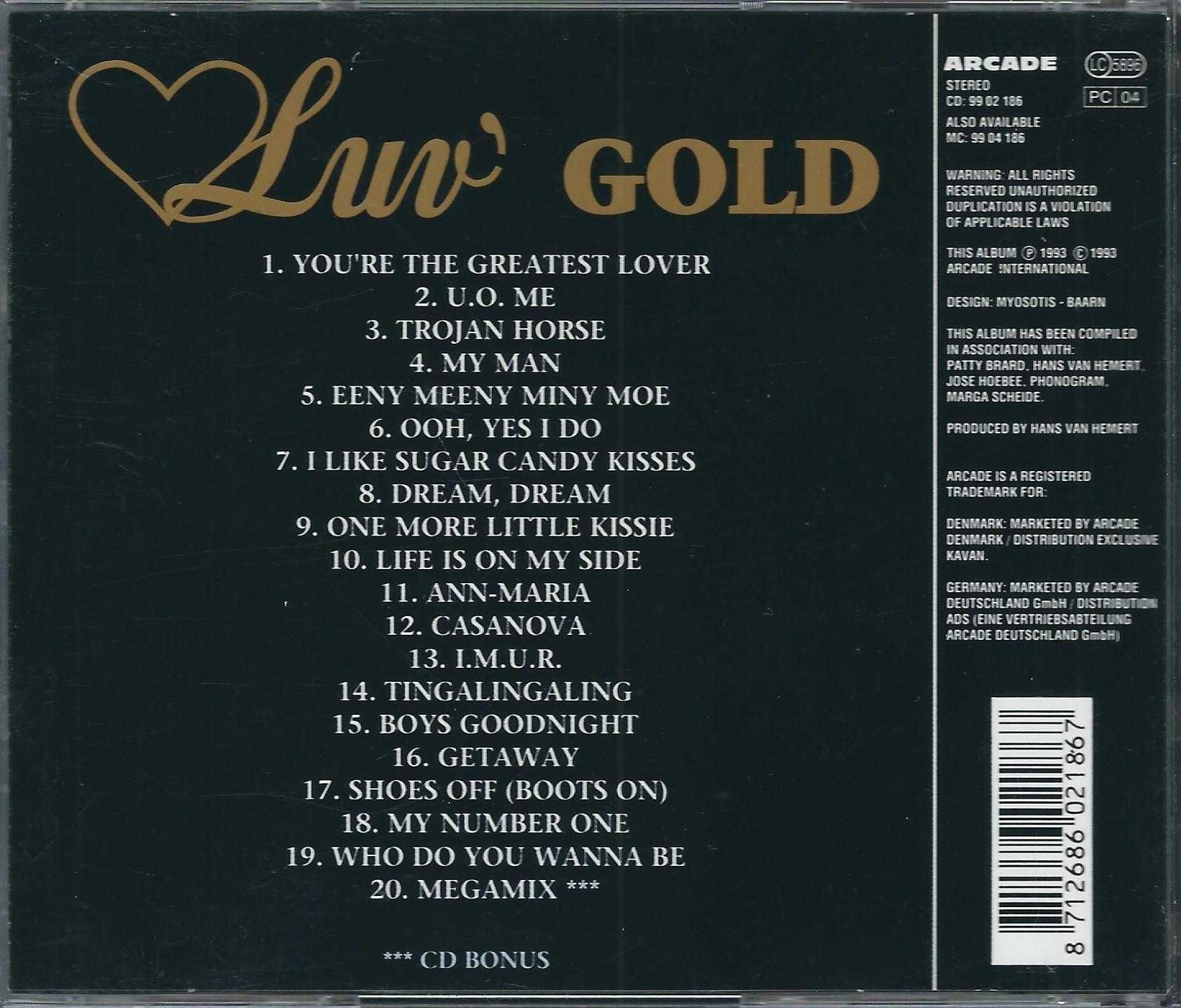 CD Luv' - Gold (1993) (Arcade)