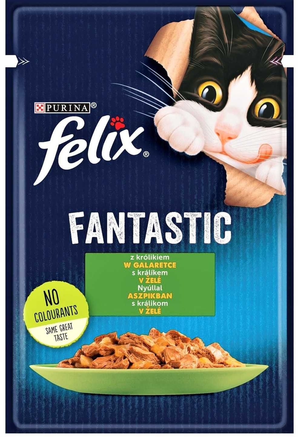 Mokra Karma dla kota Felix MIX SMAKI 54x 85g