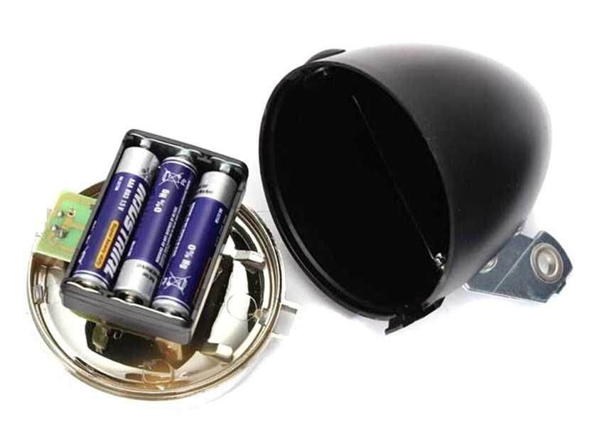 Lampa rowerowa przednia w stylu RETRO 3x Led * Video-Play Wejherowo