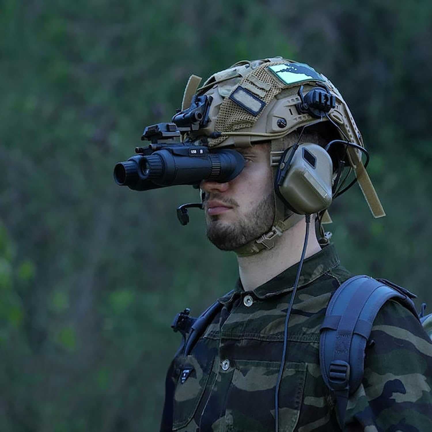 Тактический бинокль ночного видения NV8300 Super Light HD 36MP 3D 4K
