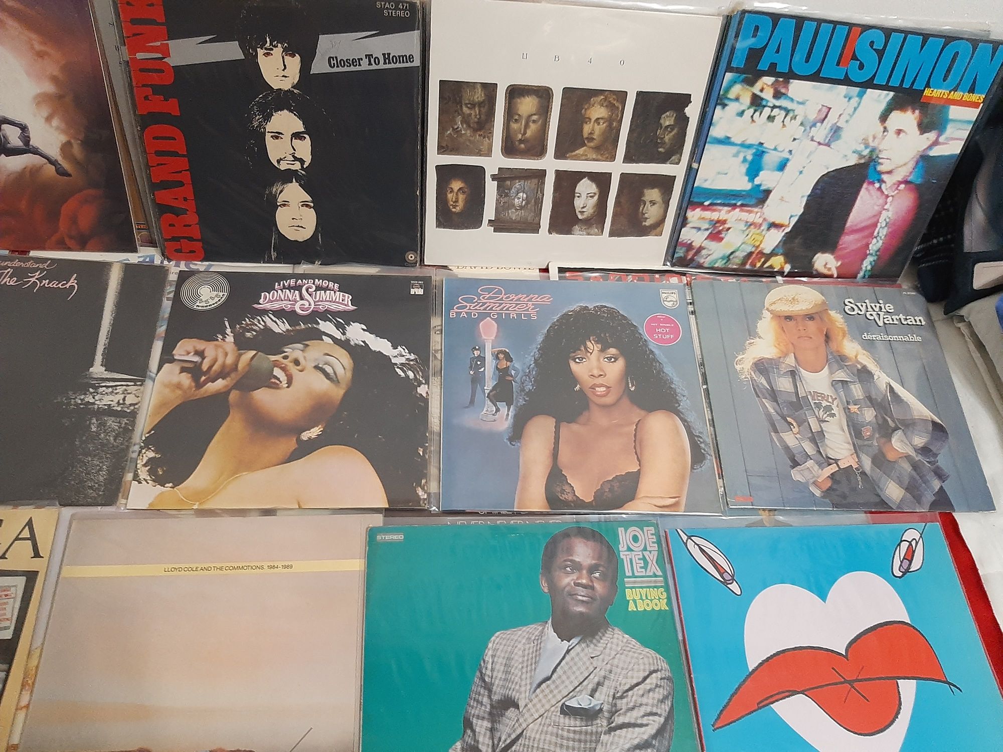 40 DISCOS VINIL vários estilos musicais