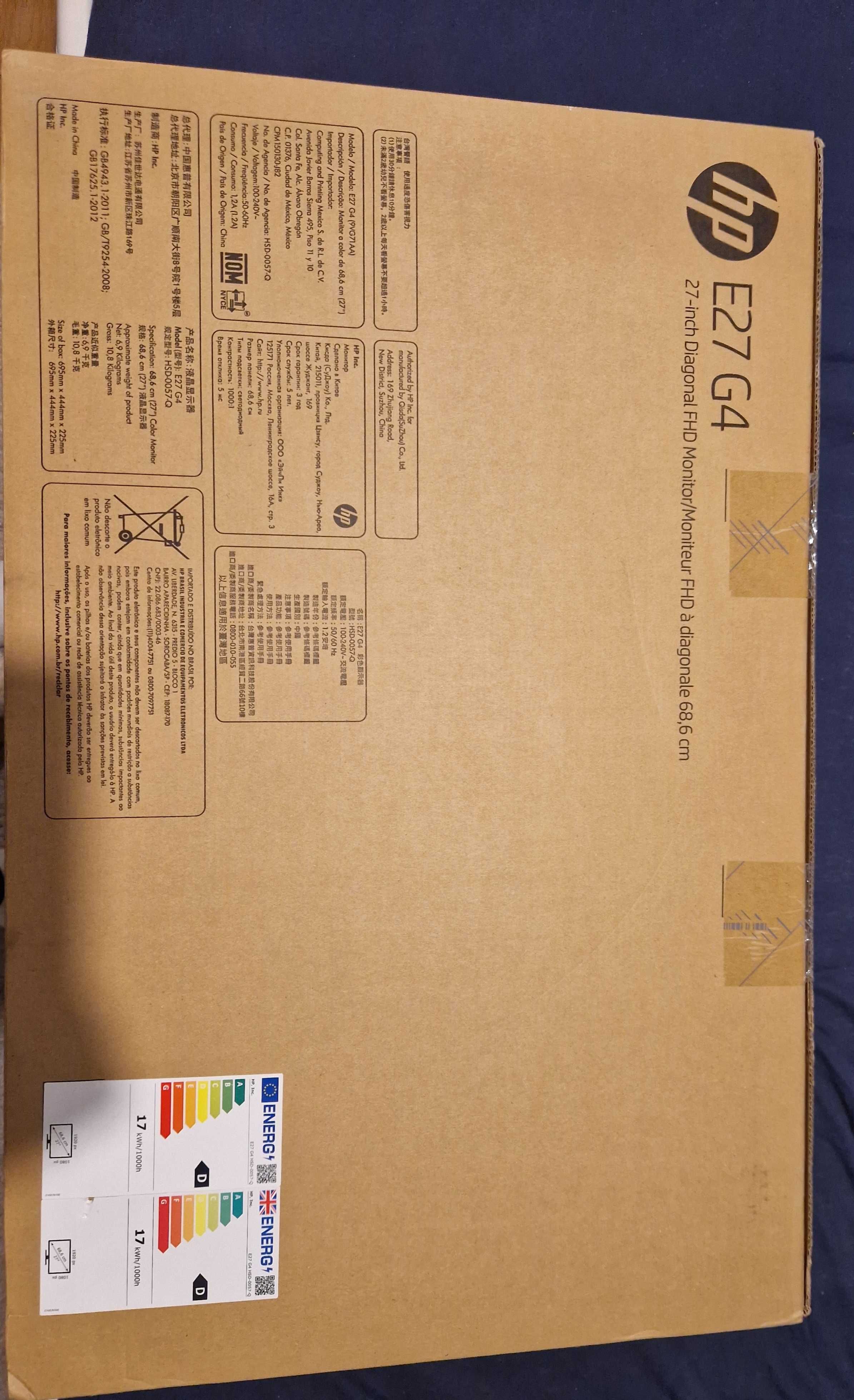 Monitor HP E27 G4