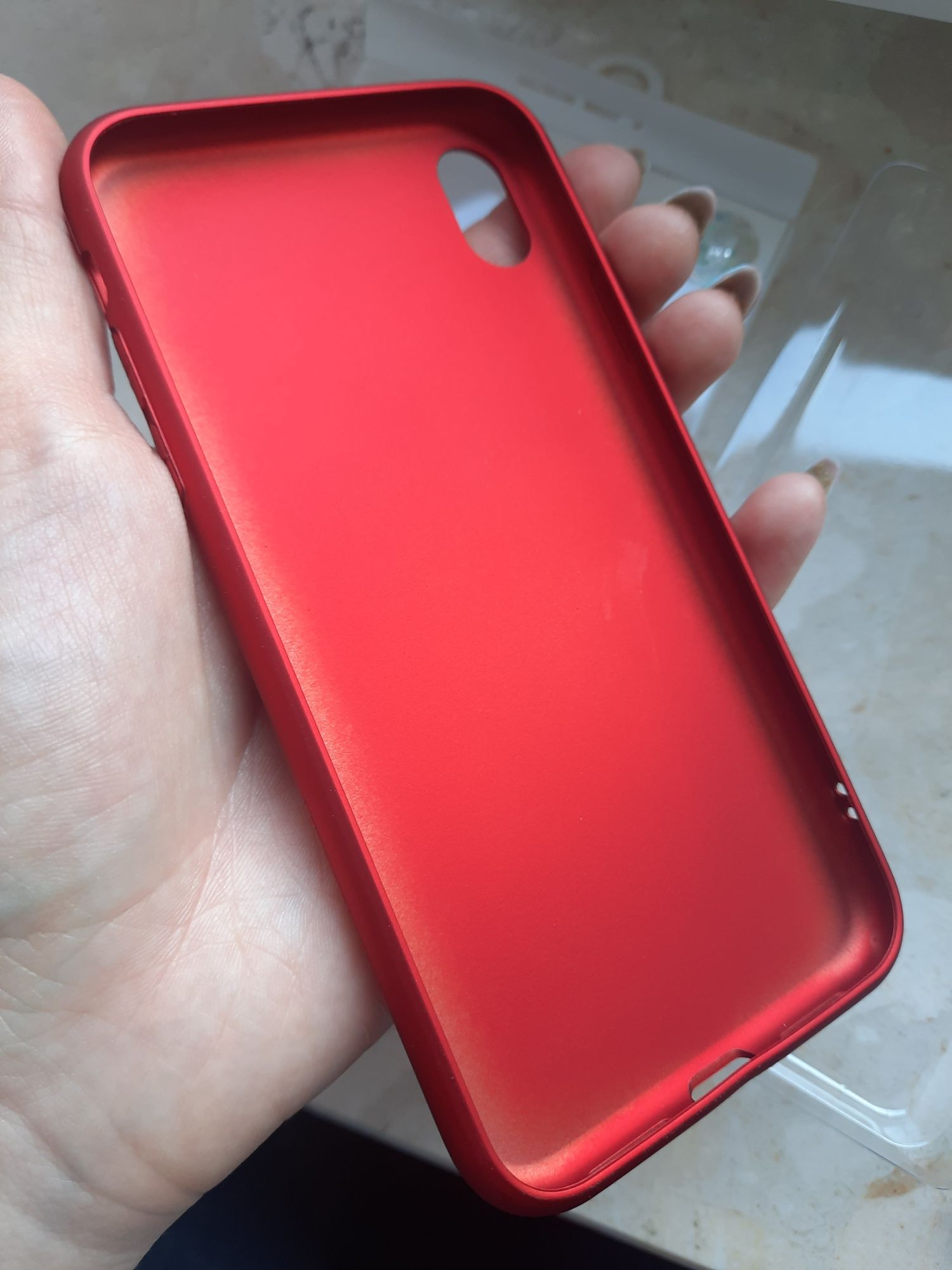 Etui na IPhone xr marka x-level z szkłem hartowanym na wyświetlacz now