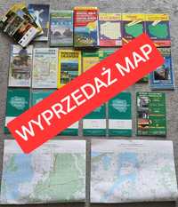 Komplet map - wyprzedaż