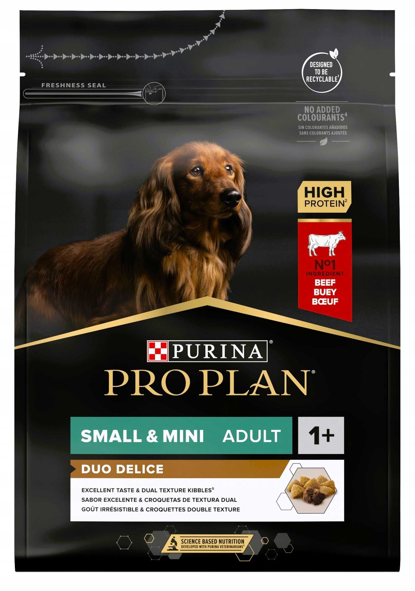 Sucha karma dla psa Purina Pro Plan Small Mini Duo Delice 2.5kg
