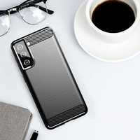 Carbon Case elastyczne etui Samsung Galaxy S21+ 5G