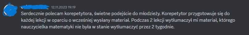 Korepetycje z matematyki ONLINE szkoła podstawowa/średnia