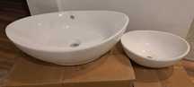 Umywalki Ceramiczne Na blatowe Rea Wendy i Sofia Mini  nowe!!!