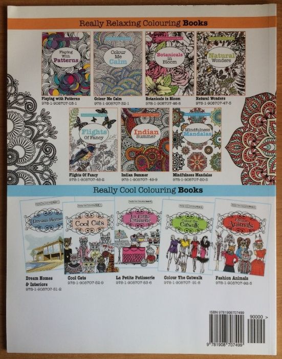Antystres. kolorowanka Really RELAXING Colouring Book 6: Indian Summer