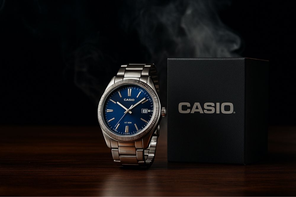 Relógio Masculino Azul Premium
