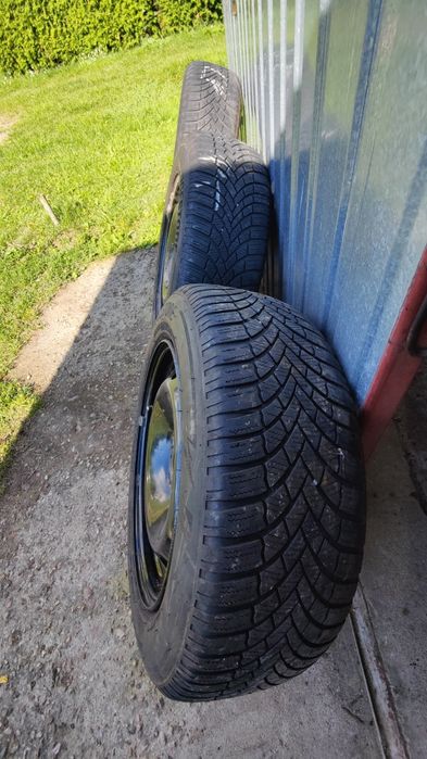3 pełnowymiarowe koła 205/60/16 Bridgestone 5x114.3 zapas / dojazd / m