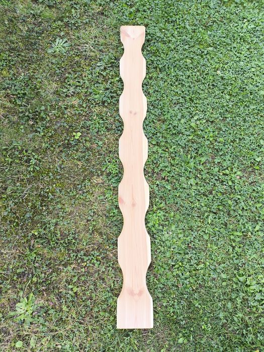 Sztachety drewniane do altany 120cm ×11,5×2cm sztuk 91