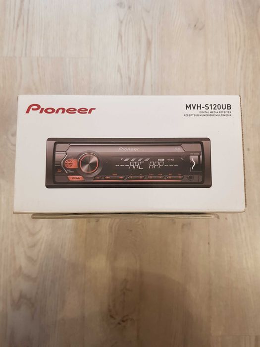 Radio Samochodowe PIONEER MVH-S120UB RADIO USB MP3 AUX iPod iPhone