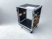 Case RACK 12U 19cali, 2x SZYNA 40cm pomiędzy double door / FAKTURA