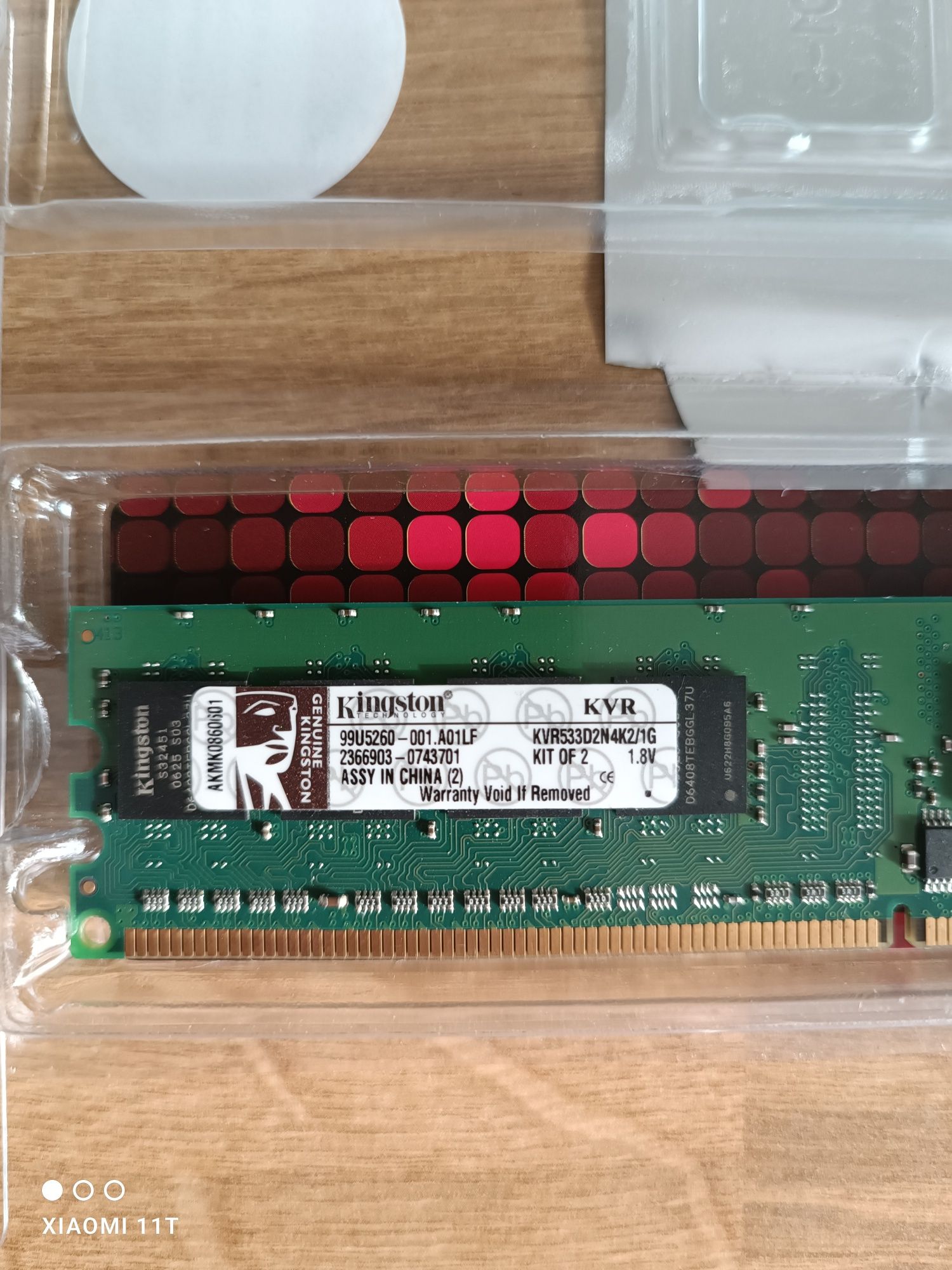 Pamięć RAM DDR3 4 GB 12800 + 1 GB DDR2
