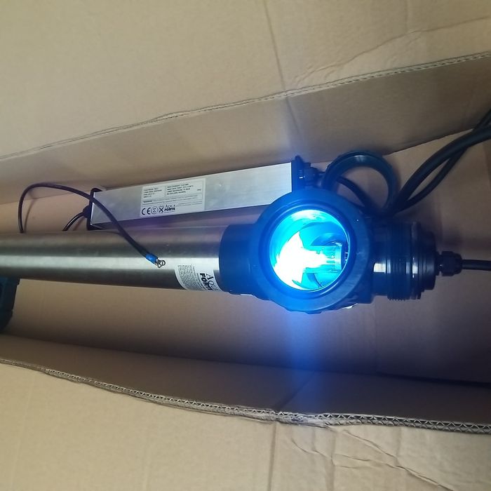 aquaforte lampa uvc 75w sterylizator do oczka stawu basenu