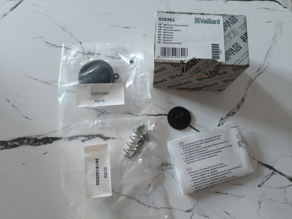 Membrana NOWA Vaillant Junkers piecyk gazowy Tanio