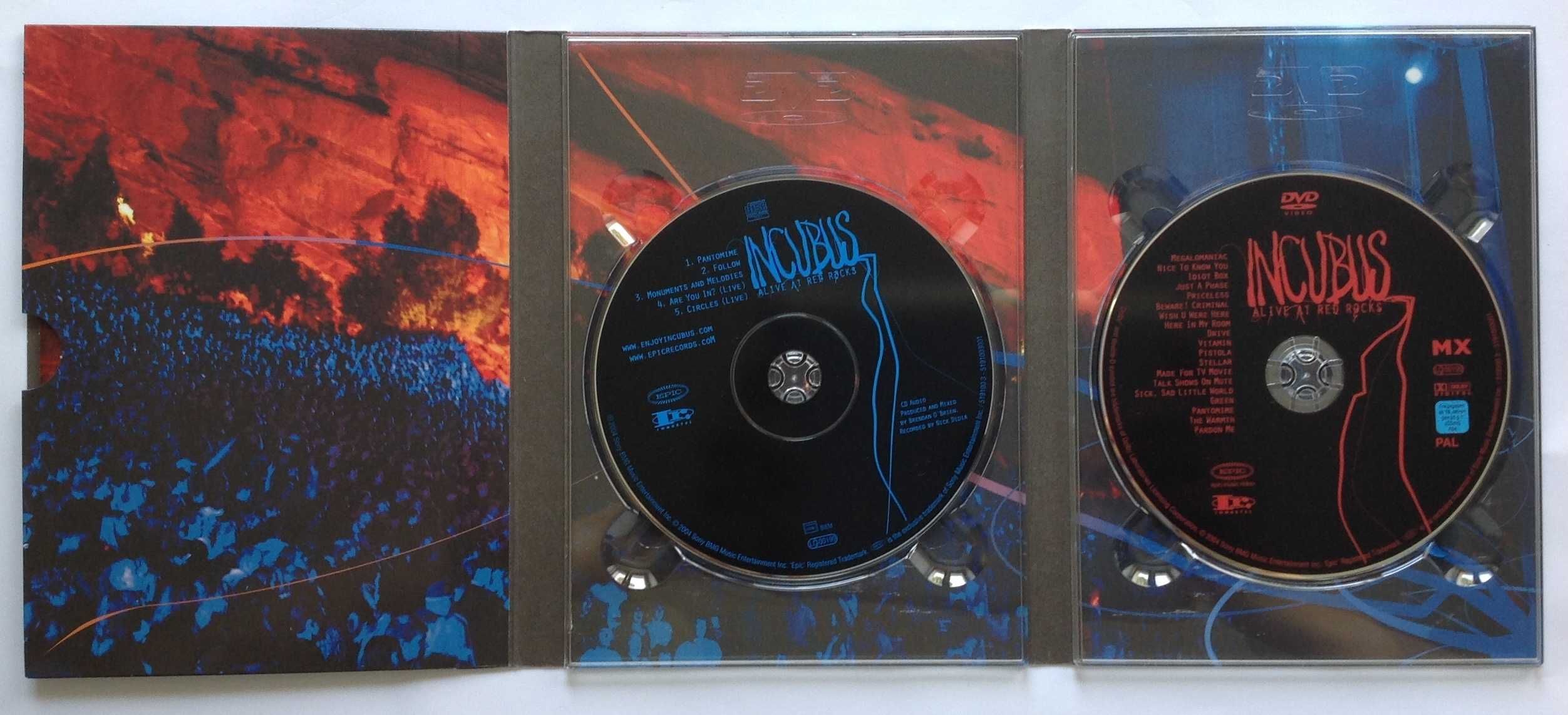 Incubus Alive At Red Rocks DVD