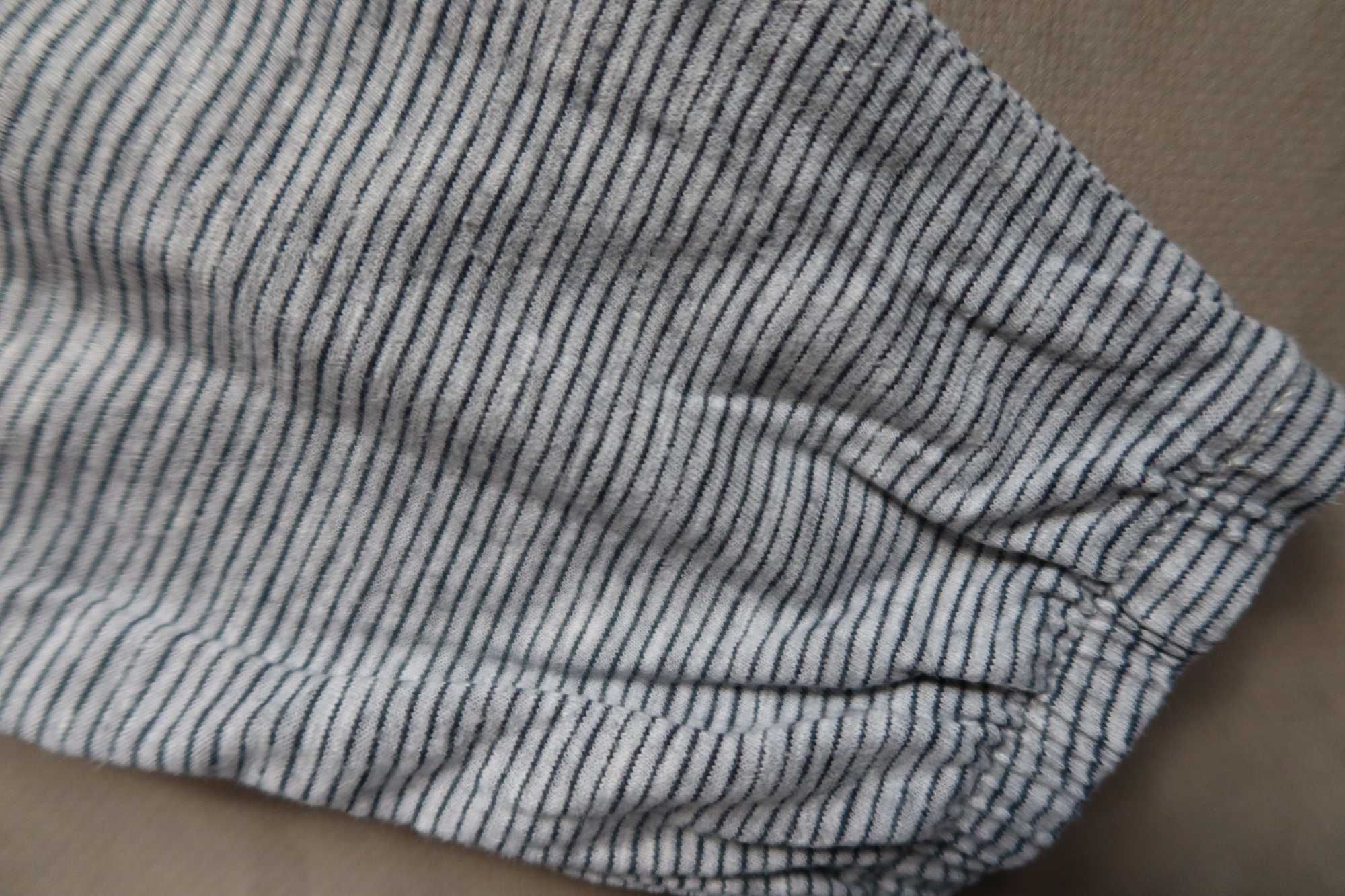 Kombinezon 104 NEXT paski rampers piżamka na lato zebra