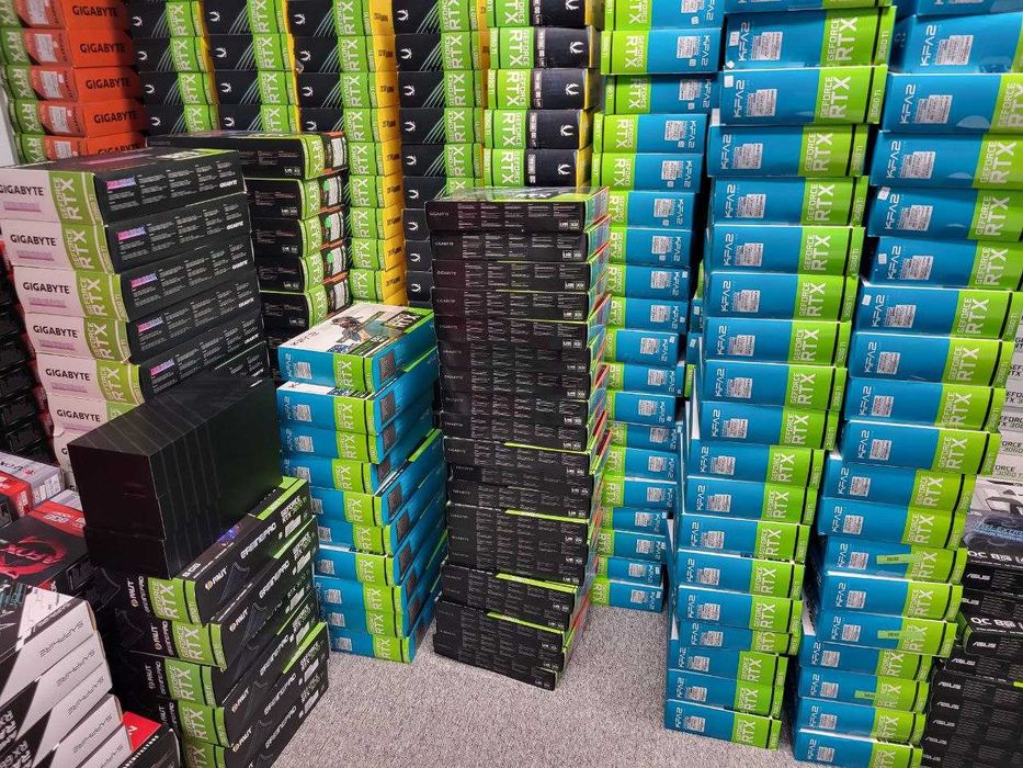 RTX 3060 Ti - HURTOWO ok. 1700 szt. (Asus, Gigabyte, MSI, Zotac, TUF)