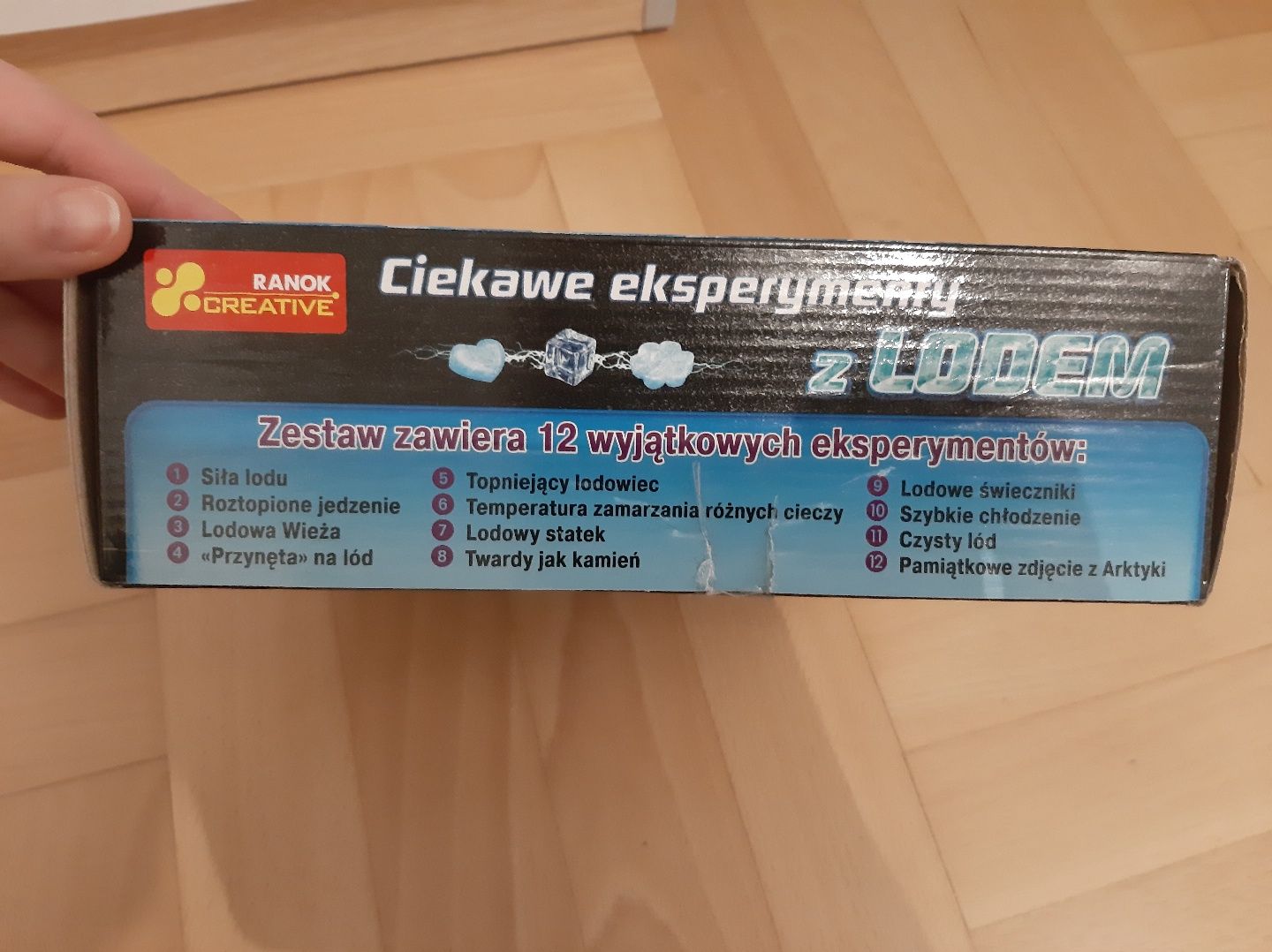 Ciekawe eksperymenty z lodem