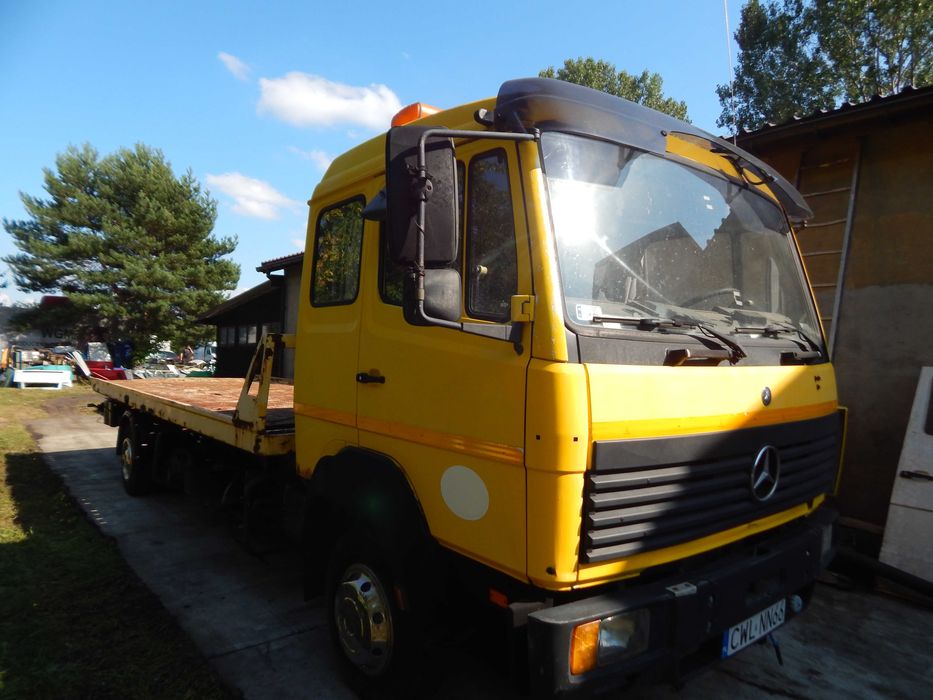 mercedes 809/817 pomoc drogowa płyta hydrauliczna