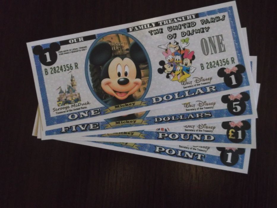 Disney Dolar zestaw.