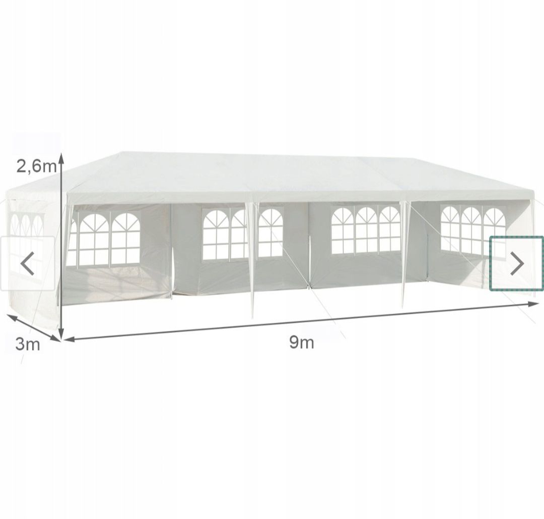 Pawilon Wymiary 9x3x6m