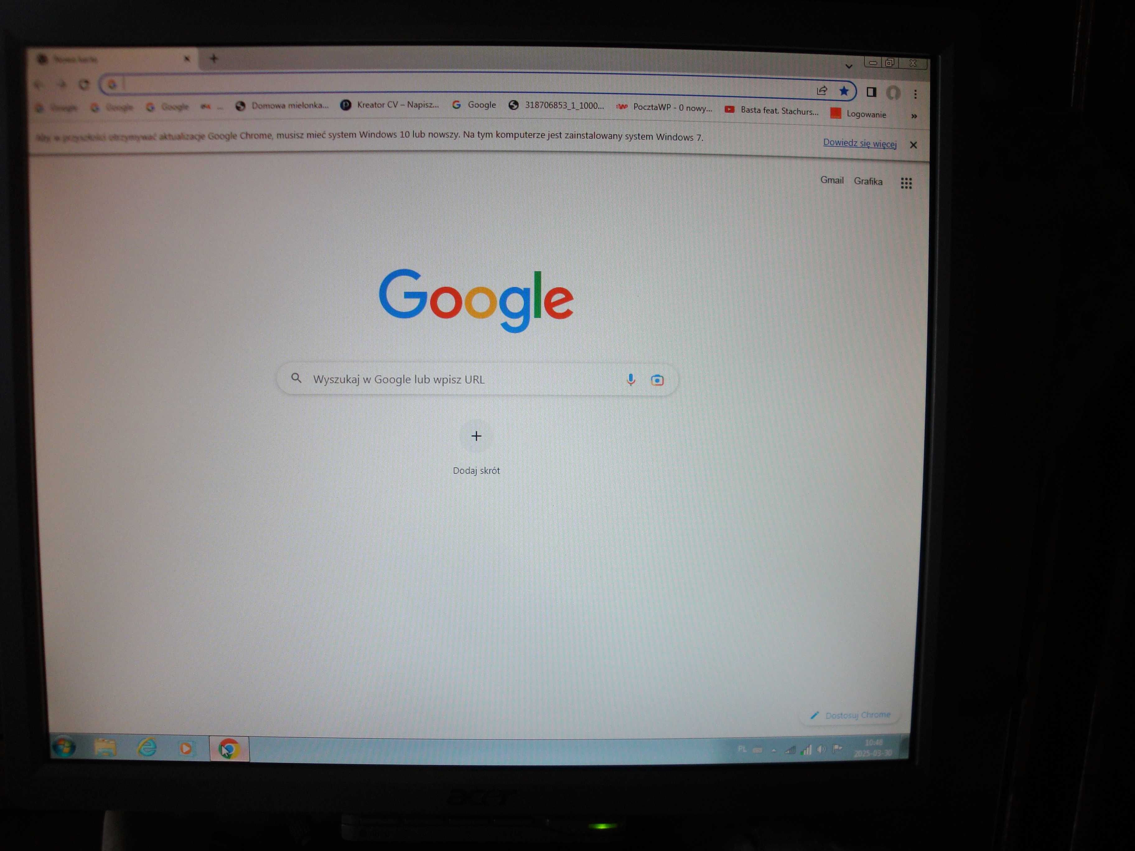 Promocja !!! Monitor LCD 17 cali ACER