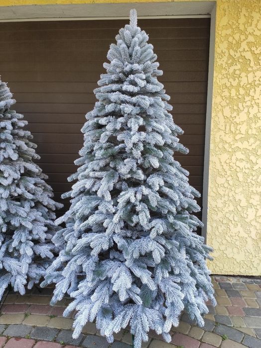 Штучна новорічна Ялинка Еліт лита засніжена