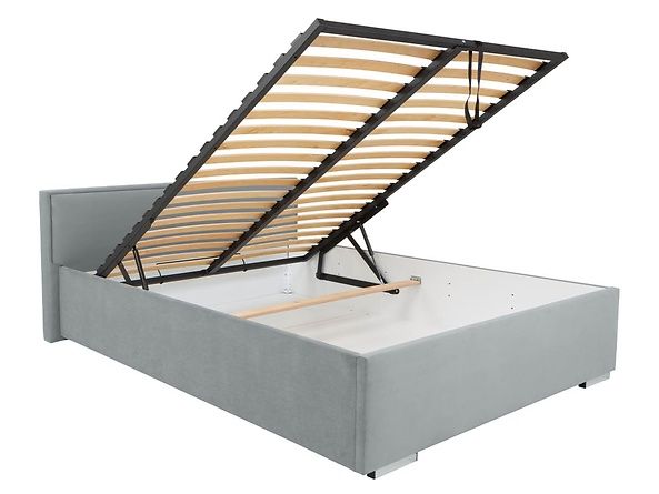 Łóżko tapicerowane 200x160 kolor szary