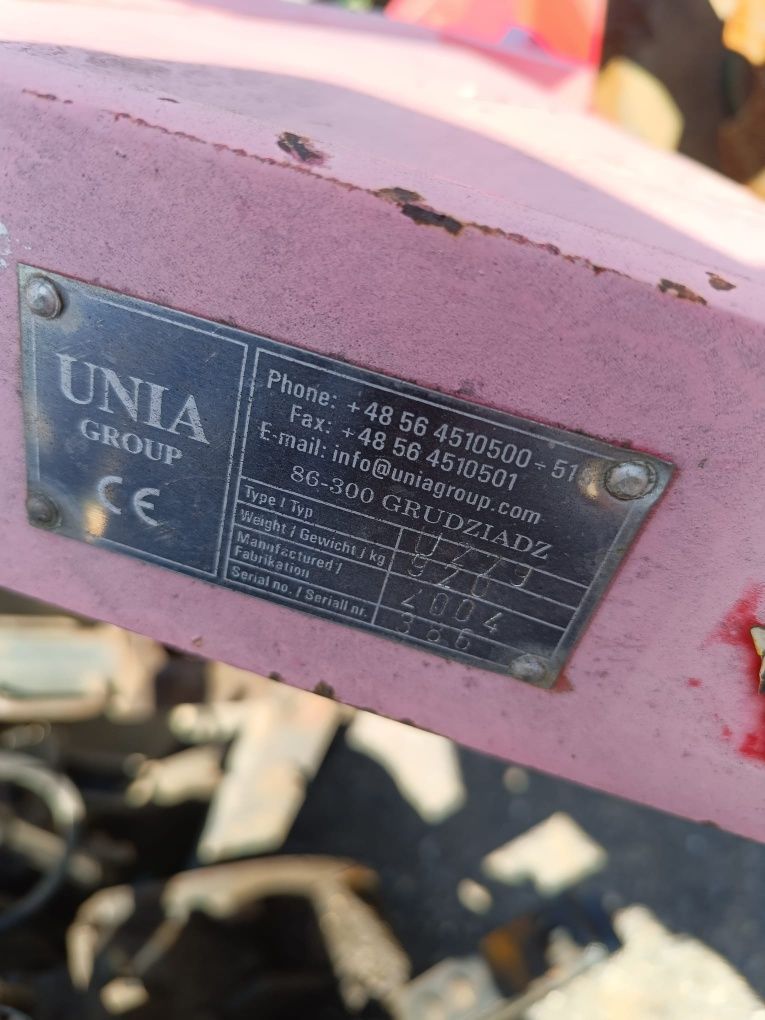 Brona Talerzowa Unia Cut 3.2m