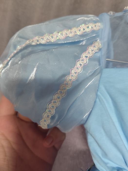 Сукня на дівчинку Ельза. Сукня сніжинка. Розмір 100-120