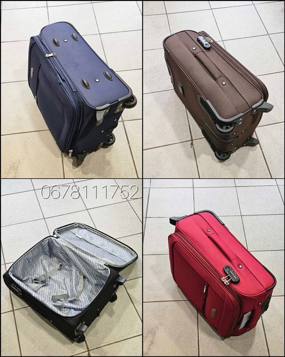 WINGS 1701 Польща на 2-х. кол валізи чемоданы ручна поклажа сумки