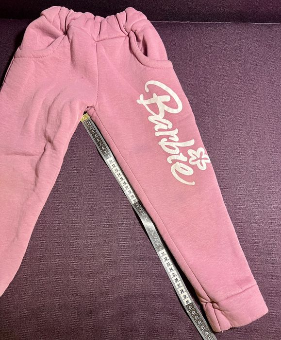 Теплий костюм на флісі на дівчинку Барбі  Barbie