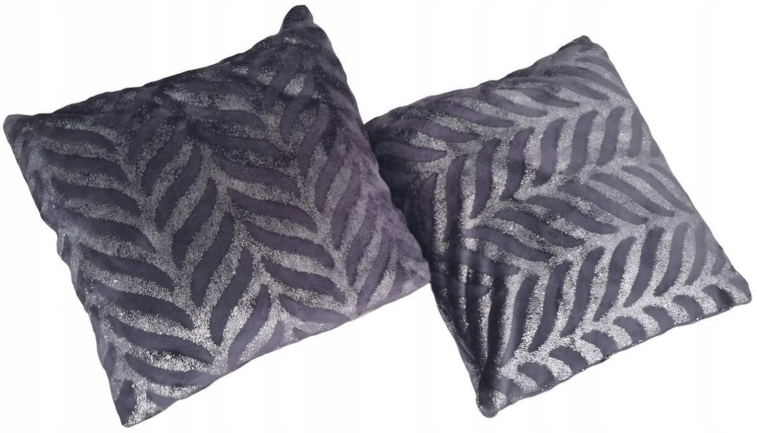 Dwie poduszki dekoracyjne 45 x 45 cm Cashma, Mikrofibra, Plusz