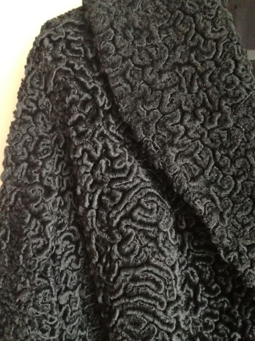 Casaco Astrakan Vintage