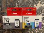 Продам картриджі Canon PG 46 Black + Canon CL 56 Color