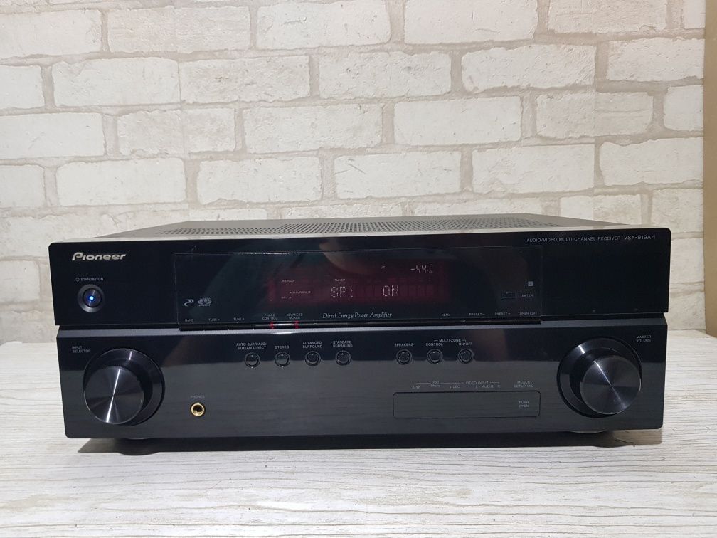 Пульт!7.1AV ресивер Pioneer VSX-919AH 5х140Вт б/у з Німеччини +1