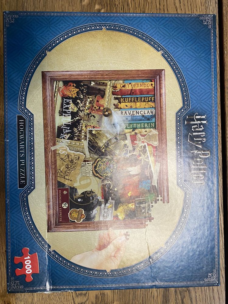 Puzzle Harry Potter i figurka