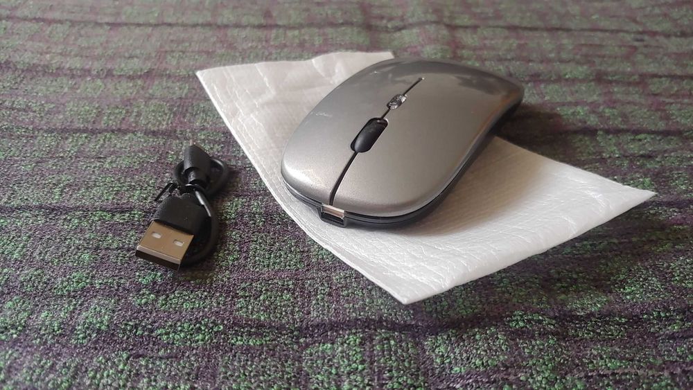 Мышка Bluetooth DPI к любому гаджету беспроводная Usb адаптер новая