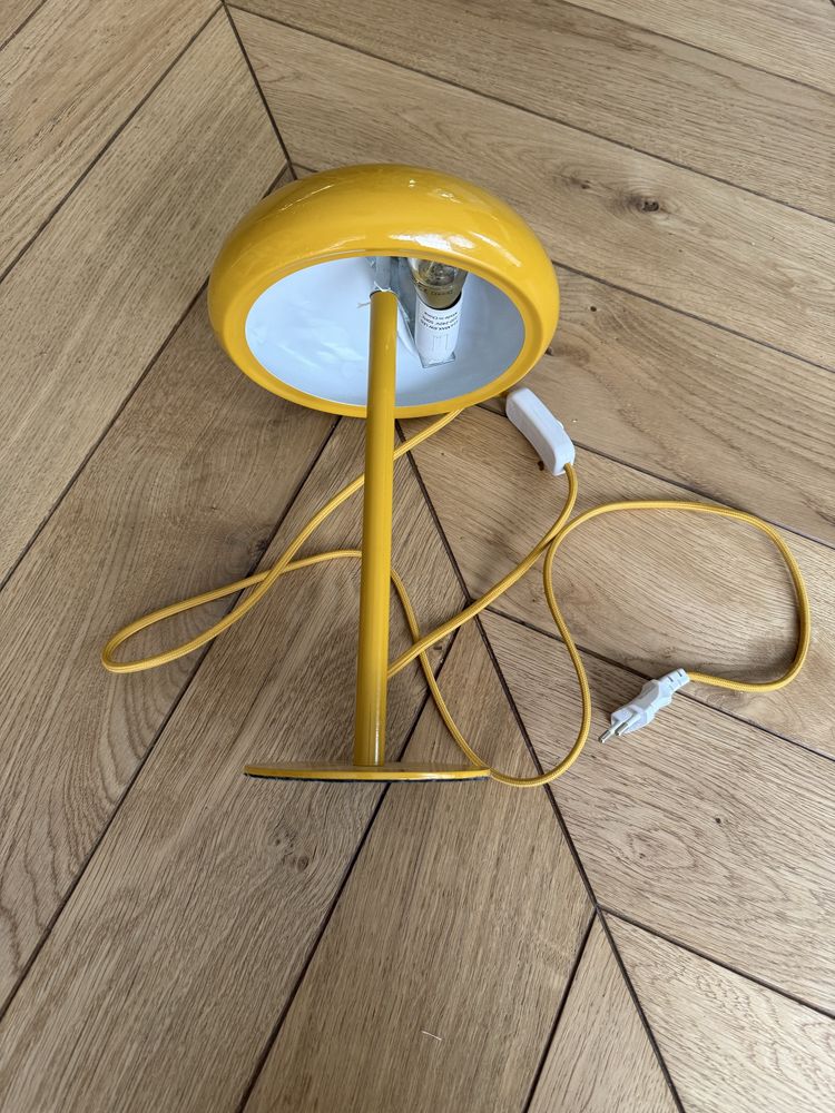 lampka zara home żółta