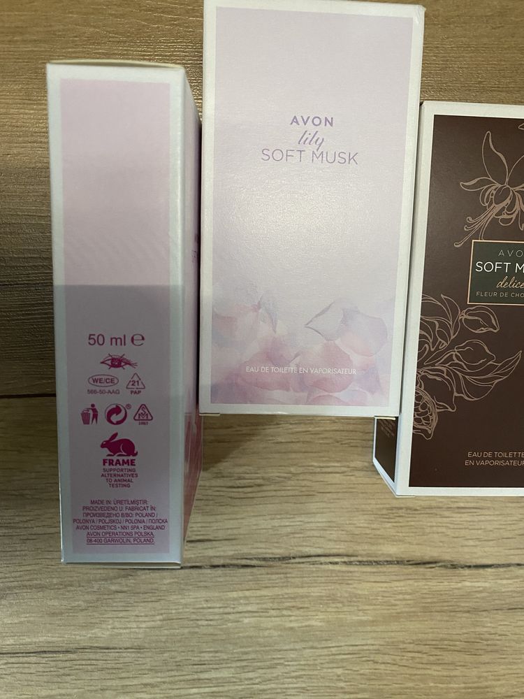 Avon Perfum Soft musk 50 ml nowy