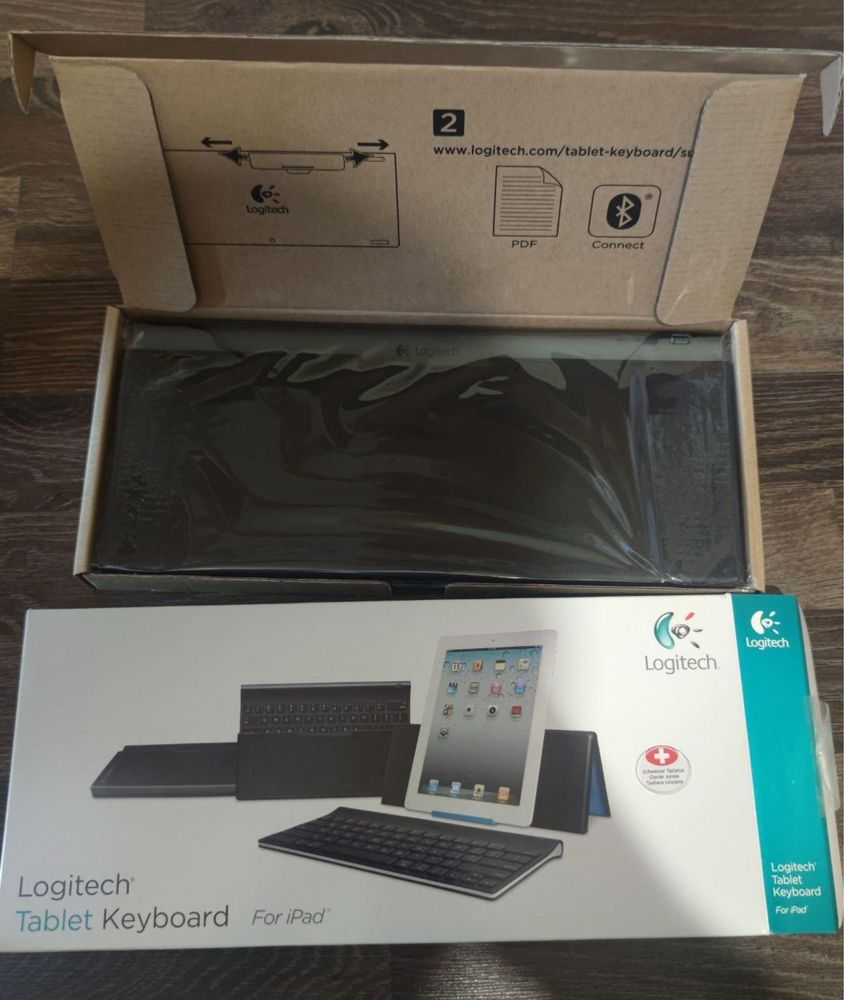 Wi-fi Клавіатура Logitech Table Keyboard для Ipad, Ipad2