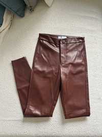 NOWE spodnie z imitacji skóry Primark 32