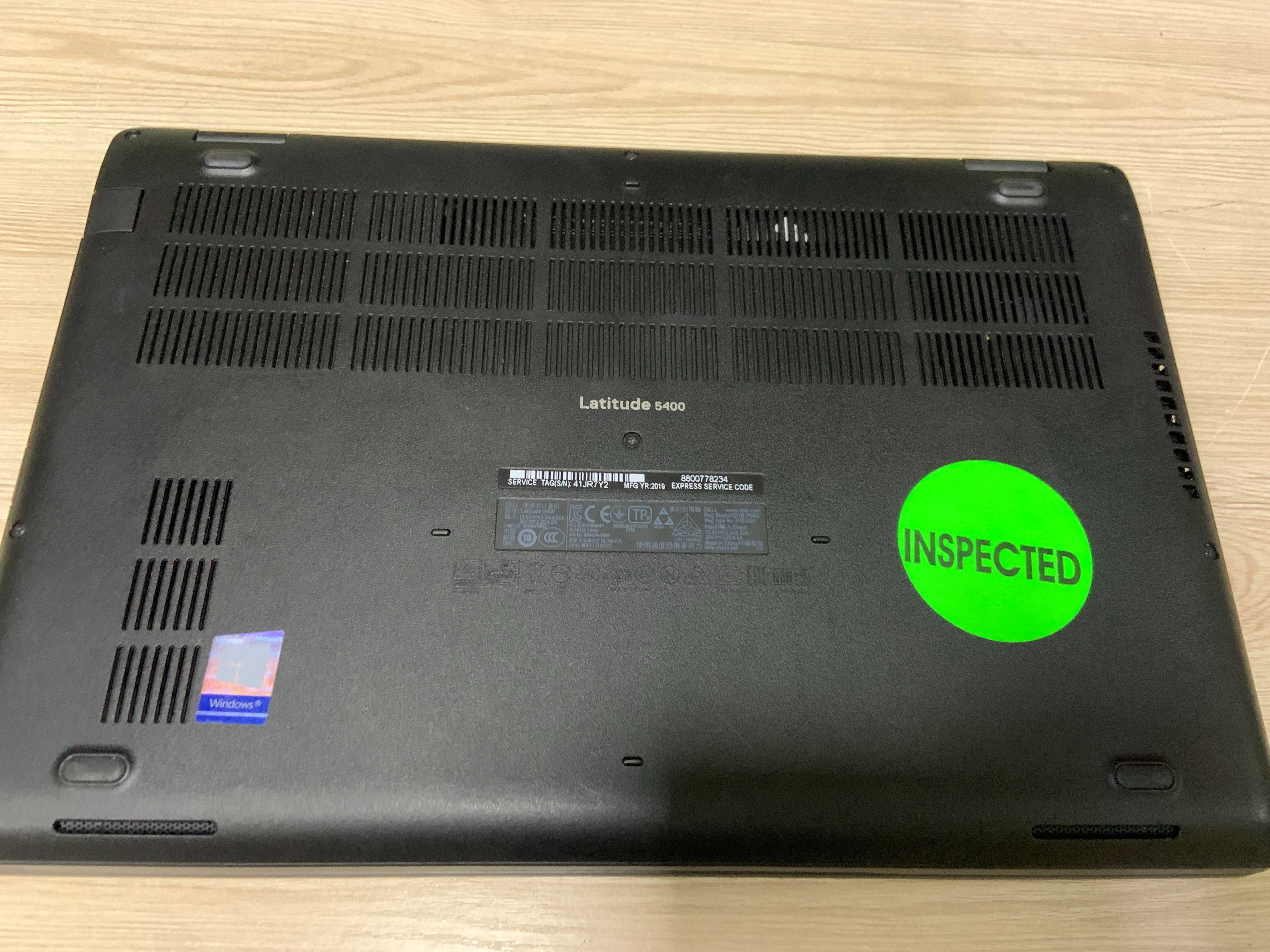 Dell Latitude 5400 14 IPS/i5-8365u/8gb/256ssd/Intel HD