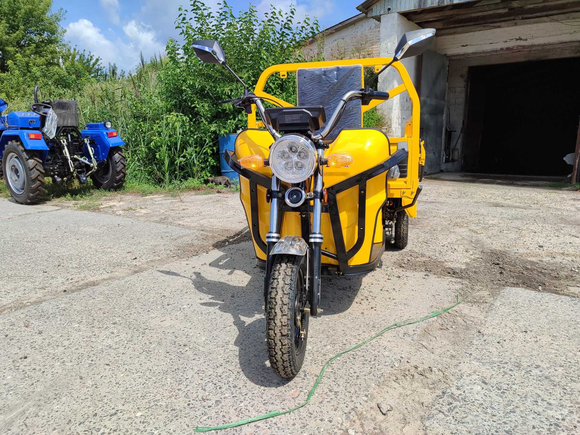 Электро трицикл Dozer 1200 watt доставка в подарок к дому