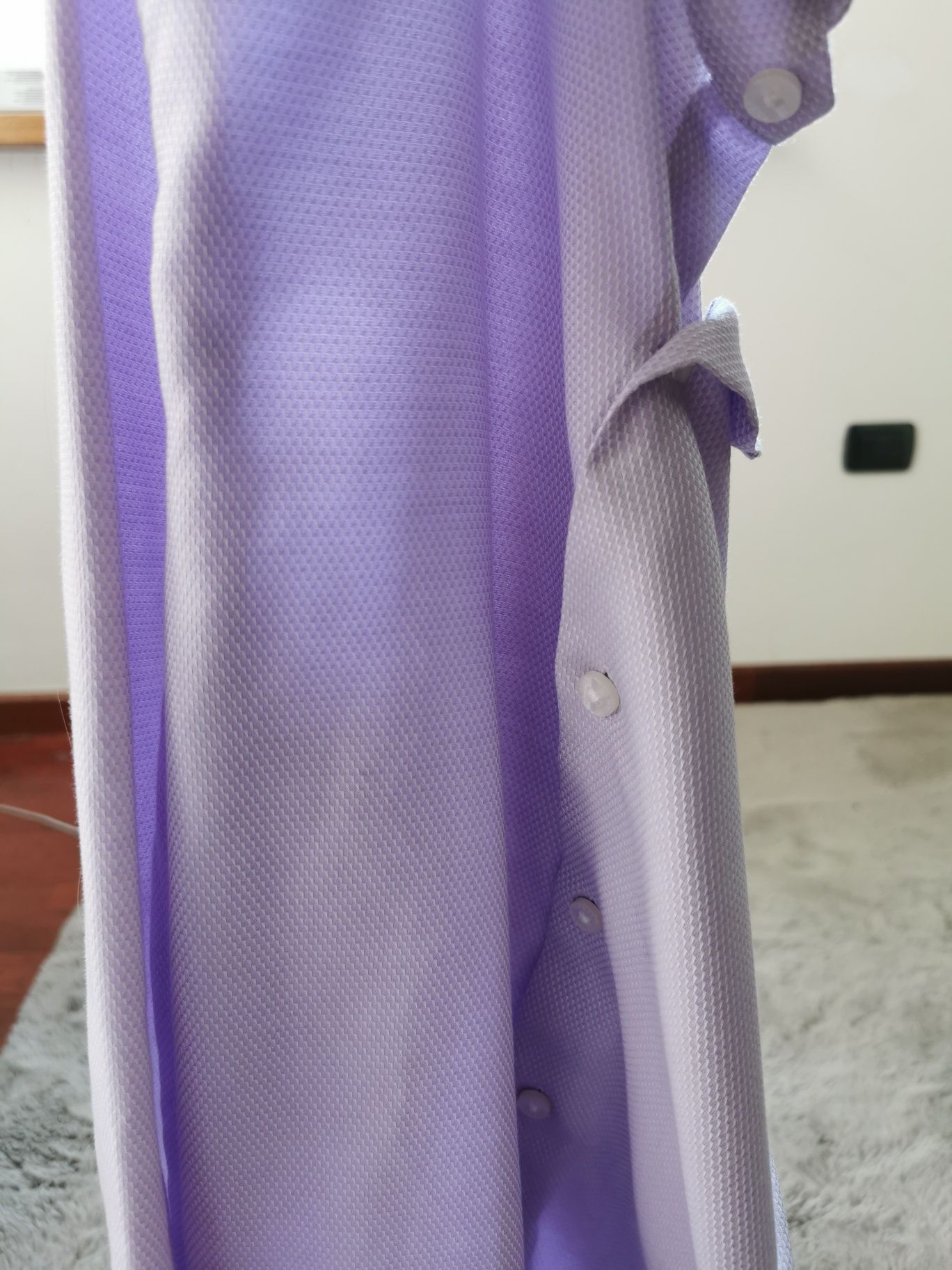 Liliowa męska koszula elegancka Lambert 39